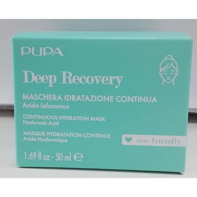 Maschera idratazione continua deep recovery pupa